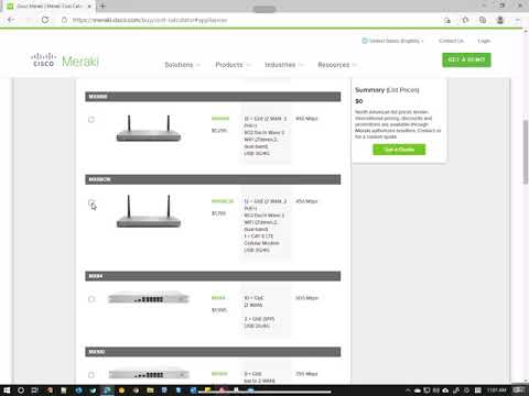 Cisco Meraki MX68CW