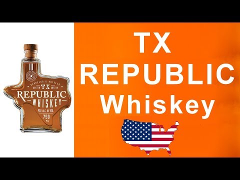 TX Republic Whiskey from Austin, Texas Blended Whiskey review #174 from WhiskyJason