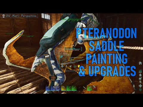 Ark Survival Ascended – The Island (EP147) – Fun with Pteranodons, P7 Saddle Painting & P6 Upgrades