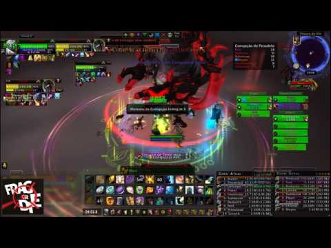 Frag or Die vs Xavius Heroico - Pesadelo Esmeralda #Wow Legion