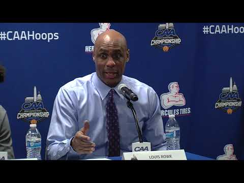 Men's #CAAHoops Championship Game 2 | JMU Press Conference