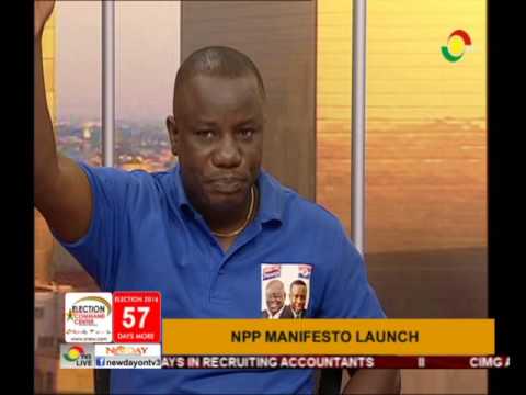 Discussing NPP manifesto launch   Newspaper Review