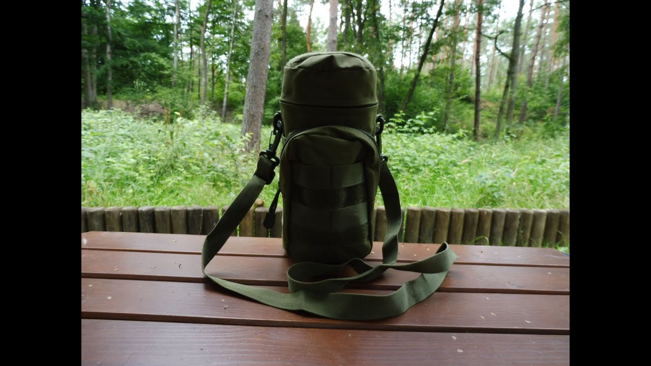 Torba na ramię lub do plecaka na butelkę z wodą i inne dodatki