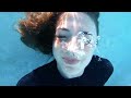 Beautiful Woman Underwater