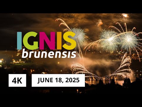 4K IGNIS BRUNENSIS 18.06.2025 OFFICIAL / ohňostroj ITA fireworks / Brno přehrada lake