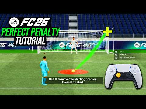 How To Score A PERFECT PENALTY EVERY time in FC 26 - How To Take a Penalty Kick in FC 26
