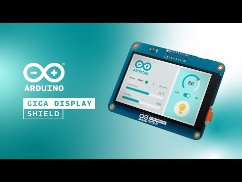Arduino GIGA Display Shield: Step Up Your Game, with a Simple Touch!