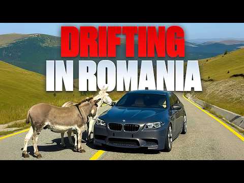 I CRASHED my BMW M5 on the hunt to drift the BEST ROAD IN THE WORLD!  