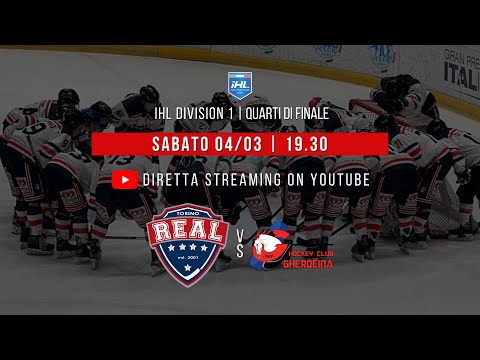 IHL DIVISION I  Real Torino - Gherdeina