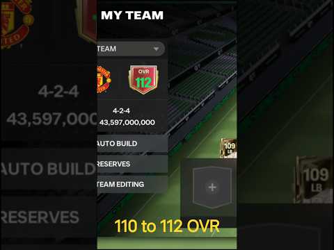 112 OVR team in fc mobile||@lovefifamobile8251 @easportsfc @ronaldOMG @KORAYFCMOBILE