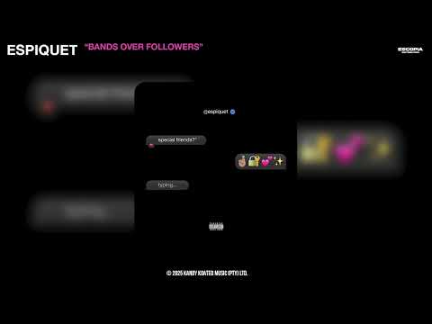 Espiquet - Bands Over Followers (Official Audio)