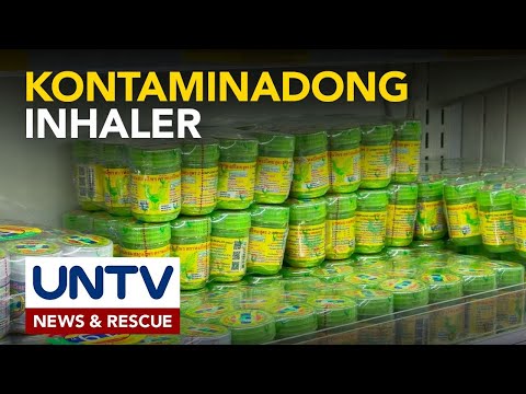 Kilalang inhaler brand sa Thailand, idineklarang non-standard at hindi ligtas ng FDA