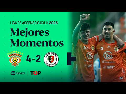 Compacto TOP | 🟠🦊 Cobreloa 4 - 2 ⚪🔵 Deportes Santa Cruz | Liga de Ascenso Caixun 2026 - Fecha 17