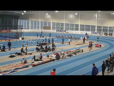 Championnats LBFA indoor Cadets/Scolaires - Finale 60m haies Cadets Hommes