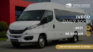 IVECO DAILY / 50C18 / SPROWADZONY / KLIMA / 86tys.km !!! / passenger van | Image 4 - Autoline