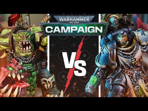 The Blackstone Crusade: Black Templars vs Orks | Warhammer 40K Battle Report