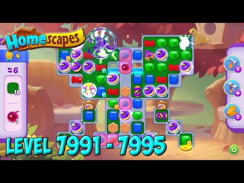 Homescapes level 7991 - 7995 🏡 Playrix HD