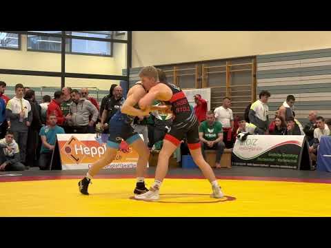 Erik Stoll vs. Leo Klement / 65kg - Vorkampf (DM Greco A-Jugend 2023)
