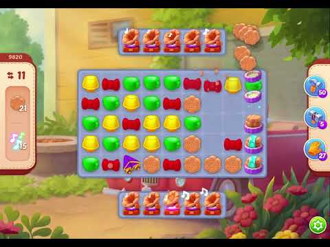 HomeScapes Level 9820 no boosters (9870 for other countries)