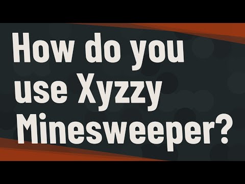 How do you use Xyzzy Minesweeper?
