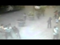 CCTV of police shooting Empire State Building.