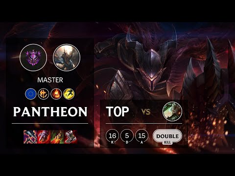 Pantheon Top vs Riven - EUW Master Patch 11.2