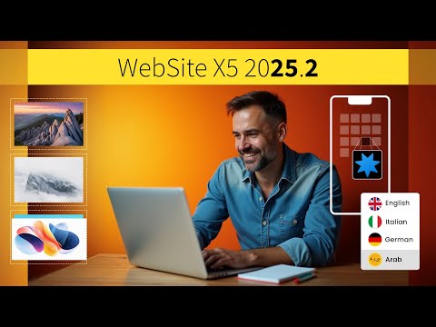 WebSite X5 2025.2 – What’s New? Live Walkthrough & Demo