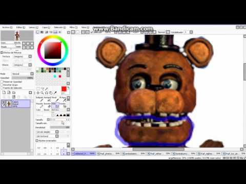 фнаф компьютерная графика стараемся сделать (withered freddy)