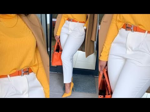 ROPA MODA SEÑORAS 2024 / LOOKS y OUTFITS CON TENDENCIAS DE moda 2024