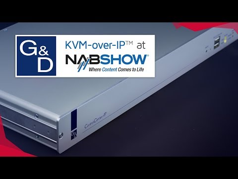 G&D's new IP matrix ControlCenter-IP at NABShow 2018