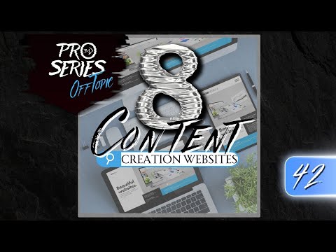 OFF TOPIC: Episode 42: Contemt Creation Websites, & Country Music Weekly