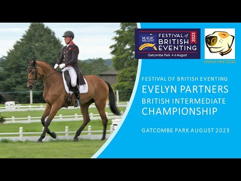 Oliver Townend and Crazy Du Loir super Dressage test at Festival of British Eventing 2023