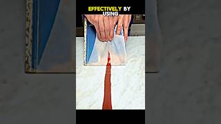 Spilled catsup life hack