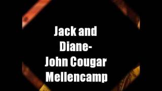John Mellencamp - Jack and Diane lyrics