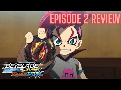 DIVINE BELIAL IS HERE! BELL VS QUADRA REMATCH! Beyblade Burst Quadstrike Episode 2 Review!