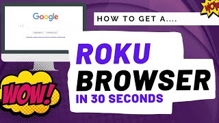 How to get a Roku Web Browser (Step by Step) - MediaPeanut Guide