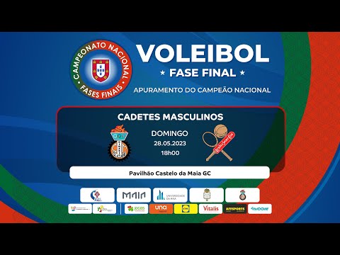 CASTÊLO DA MAIA GC x LEIXÕES SC - FASE FINAL CADETES MASCULINOS 2023 -FINAL