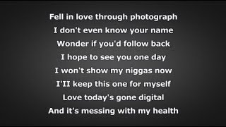 J. Cole - Photograph (Lyrics)