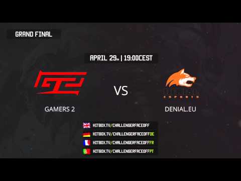 Hitbox ChallengerFaceOff Grand-Finale - Gamers2 vs Denial EU - 19:00 CEST