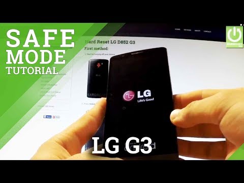 How to Enter Safe Mode in LG D852 G3 - Safe Mode in LG