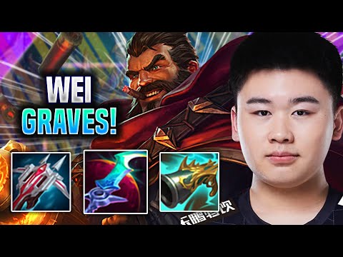 WEI PERFECT GRAVES GAME! - RNG Wei Plays Graves Jungle vs Talon! | Season 2022