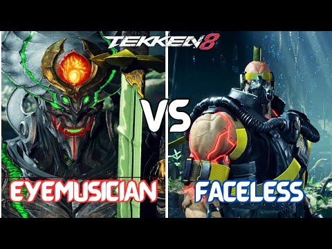 Tekken 8 Faceless (Jack8) vs. Eyemusician (Yoshimitsu) | High Level Play
