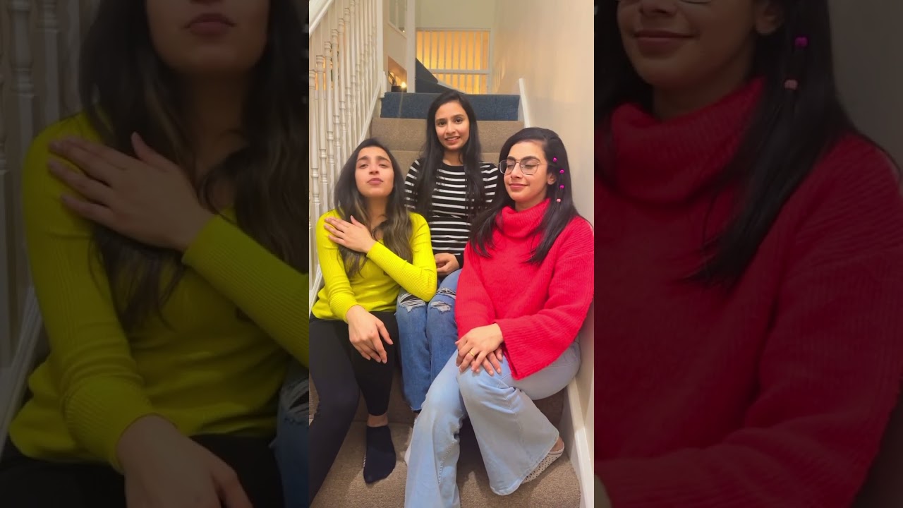 We three queens of family❤️ #siblings #sistersforlife #musical #ukmallus #angamaly #family