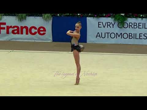 Valérie ROMENSKI (FRA) ball - 2017 Corbeil junior AA
