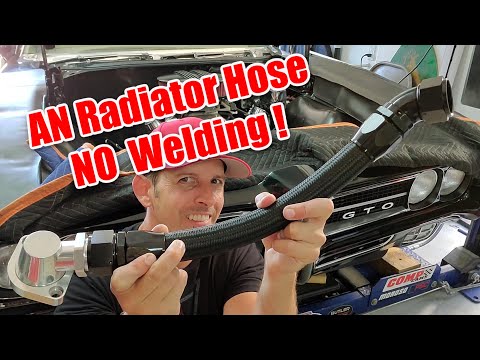 How to install an AN Radiator Hose on your Musclecar. No Welding Needed! AutoPlumb