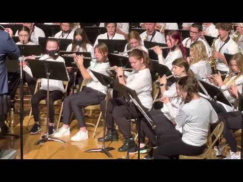 2022-02-23 - Gen - 8th Grade Band Concert - The Great Locomotive Chase