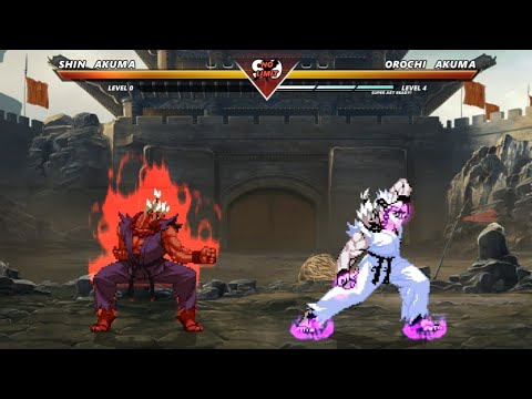 SHIN AKUMA vs OROCHI AKUMA - The most epic fight ever made❗