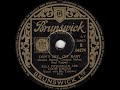 Ella Fitzgerald And Louis Jordan With The Tympany Five - Don't Cry, Cry Baby