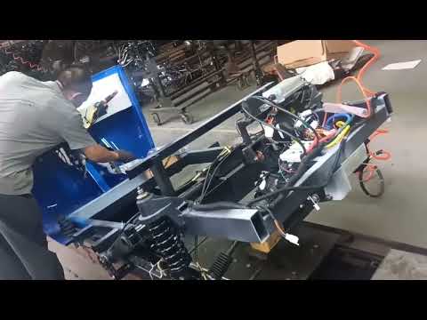 electric bajaj assembly line