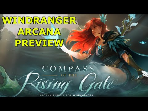 DOTA2 - TI10 BattlePass 2020 : Windranger Arcana Preview